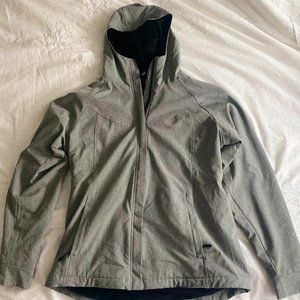 Grey Kirkland Softshell Rain Jacket